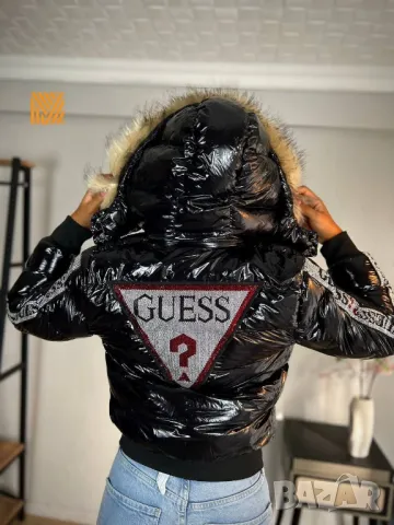 дамски якета guess с пух , снимка 3 - Якета - 49184165