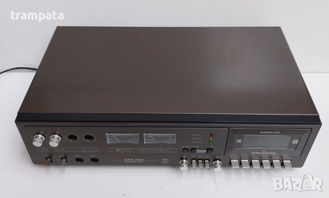 НАЙ ДОБРАТА ОФЕРТА Vintage Ретро Касетен дек Grundig CNF-300, снимка 5 - Декове - 52769400