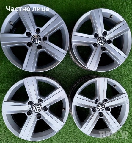 Продавам 4бр оригинални 16-ки джанти за Фолксваген Голф 5,6,7,8, Туран, Кади, Джета, Шаран, Пасат 