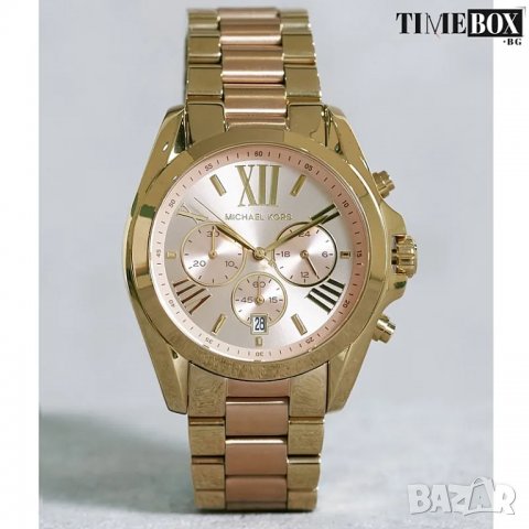 Michael Kors MK6359 Bradshaw Chronograph. Нов дамски часовник, снимка 3 - Дамски - 38820597