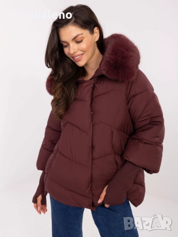 Дамско ватирано зимно яке, 5цвята , снимка 15 - Якета - 51827113