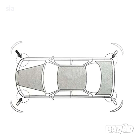 Декорация за броня, 168мм, 2 БР, Карбон, снимка 2 - Аксесоари и консумативи - 42256158
