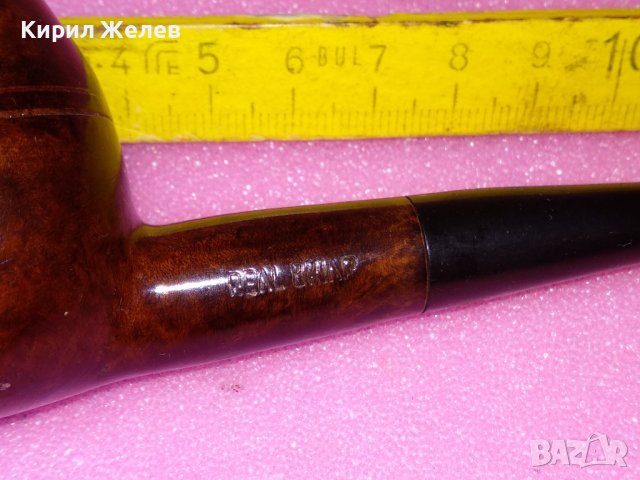 REAL BRIAR Стара КЛАСИЧЕСКА РЕТРО ЛУЛА РЪЧНА ИЗРАБОТКА 25935, снимка 14 - Лули - 44150305