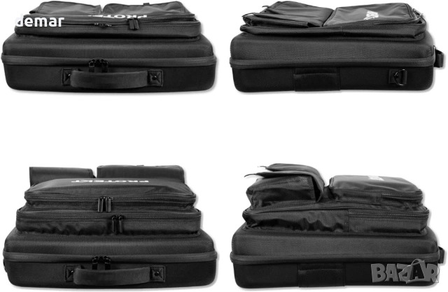 Чанта Protekt DJM-A9 EVA от BA9P за DJ миксер с 4 предни джоба, снимка 8 - Ресийвъри, усилватели, смесителни пултове - 53633912