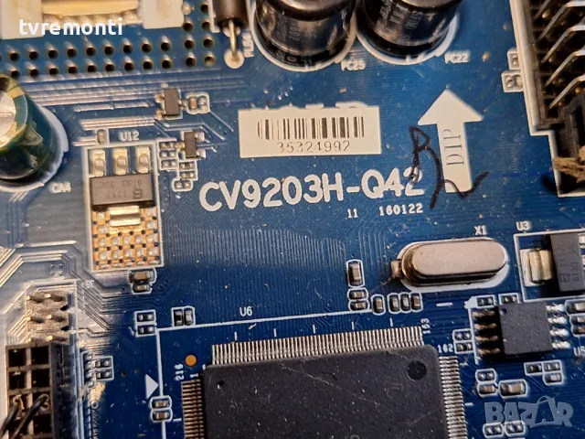 MAIN BOARD CV9203H Q42 телевизор SmartTech LE-32D7 ,for 32inc DISPLAY CX315DLEDM, снимка 2 - Части и Платки - 49346231