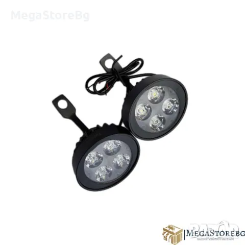 Фар за мотоциклет 1939/2069 2 БР/К-Т, снимка 4 - Аксесоари и консумативи - 47785310