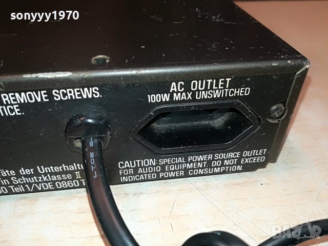 TECHNICS SH-E4 EQUALIZER-MADE IN JAPAN 2411221815, снимка 17 - Ресийвъри, усилватели, смесителни пултове - 38786738
