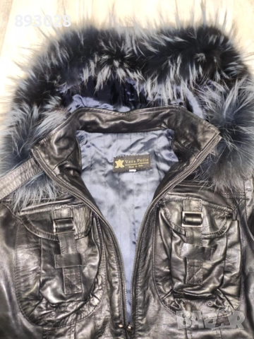 Италианско яке естествена кожа Vera Pelle , снимка 5 - Якета - 52101031