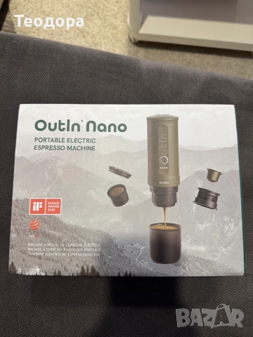 Outin nano кафемашина, снимка 3 - Кафемашини - 52922609