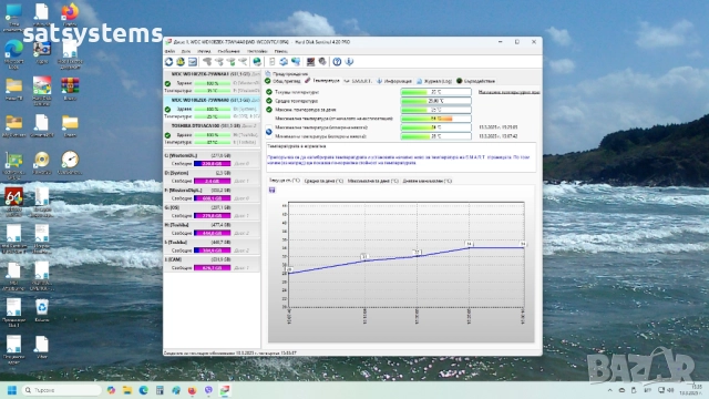 Хард диск Western Digital Caviar Blue WDC WD10EZEX 1TB SATA 6.0Gb/s, снимка 8 - Твърди дискове - 47495470