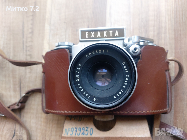 Фотоапарат Exakta, снимка 3 - Фотоапарати - 36355772
