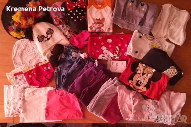 Есен/Зима дрешки размер 98-104, доставка 3.60 лв с Български пощи.