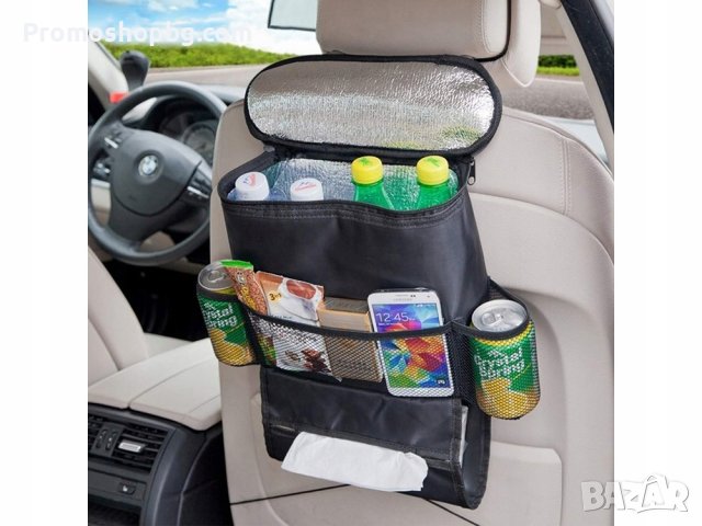 Органайзер за кола с термо отделение, Черен, снимка 5 - Аксесоари и консумативи - 41476945