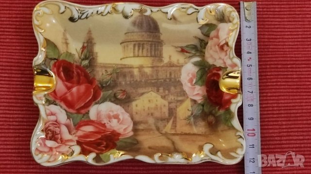 Порцеланов пепелник TRIMAR. , снимка 6 - Други - 39772473