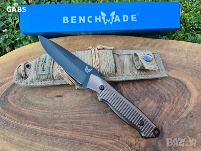 Тактически нож Benchmade Nimravus 140BKSN с текстилна кания,два цвята, снимка 2 - Ножове - 50246648