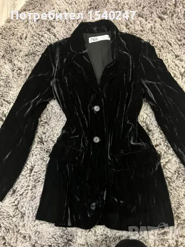 Дамско плюшено сако ZARA