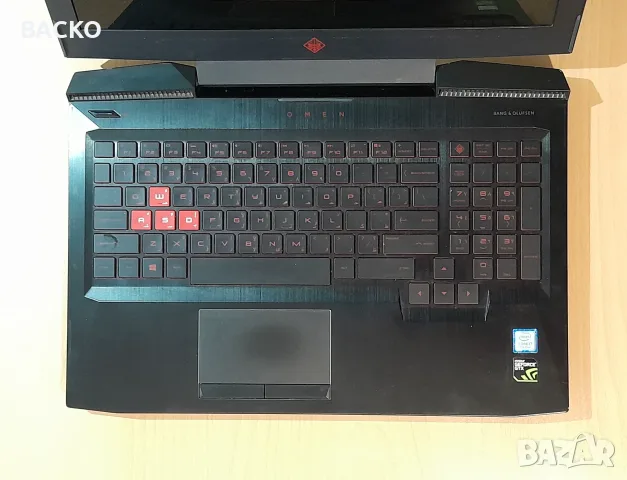 Лаптоп HP OMEN 15-ce001ne / I7-7700HQ / GTX 1050 TI за окомплектоване, снимка 2 - Лаптопи за игри - 55769137