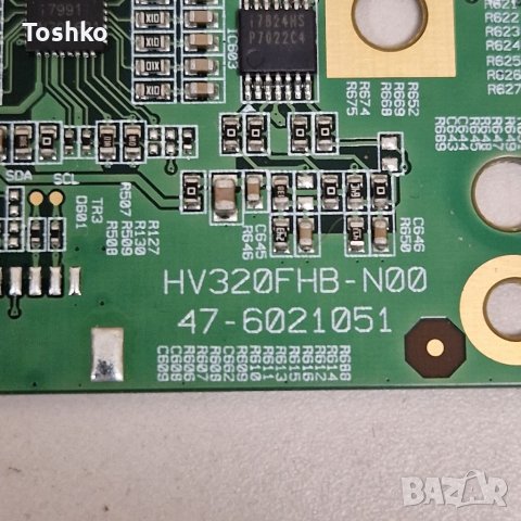 TCON BOARD HV320FHB-N00 47-6021051 TV JVC LT-32VF52K , снимка 3 - Части и Платки - 40337516