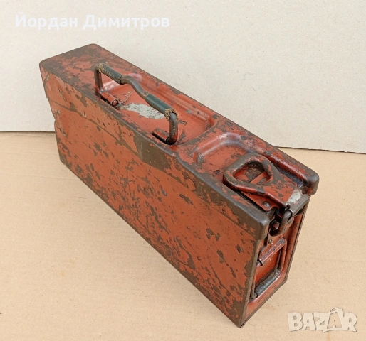 немска военна кутия , снимка 4 - Антикварни и старинни предмети - 53538304