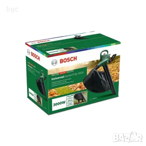 НОВ Листосъбирач/въздуходувка Bosch Universal GardenTidy 3000, 1600 W, 165-285 км/ч скорост на възду, снимка 2 - Градинска техника - 47272438