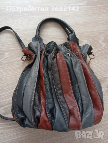 продавам дамска чанта естествена кожа , снимка 4 - Чанти - 51778783