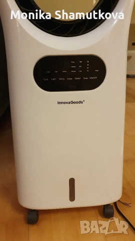 Мобилен въздушен охладител и йонизатор със светлинен ринг, снимка 8 - Овлажнители и пречистватели за въздух - 52577212