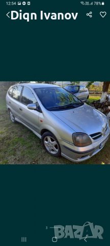 Nissan Almera Tino НА ЧАСТИ, снимка 3 - Автомобили и джипове - 40214208