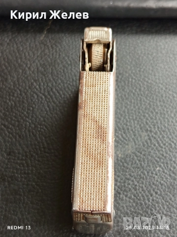 Винтидж ретро бензинова запалка IMCO AUSTRIA рядка работи за КОЛЕКЦИОНЕРИ 51037, снимка 6 - Антикварни и старинни предмети - 51482414