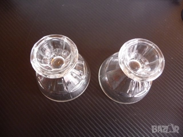 Две стъклени чашки за 2лв. чаши стъкло на столче аперитив, снимка 4 - Чаши - 44501142