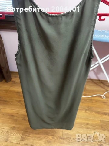 Tоп 2 в 1 от шифон S размер, снимка 2 - Туники - 50785724