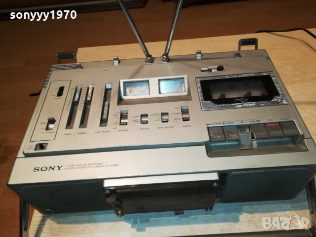 SONY TV/RADIO/DECK/AMPLI-JAPAN 1610211205, снимка 12 - Радиокасетофони, транзистори - 34481704