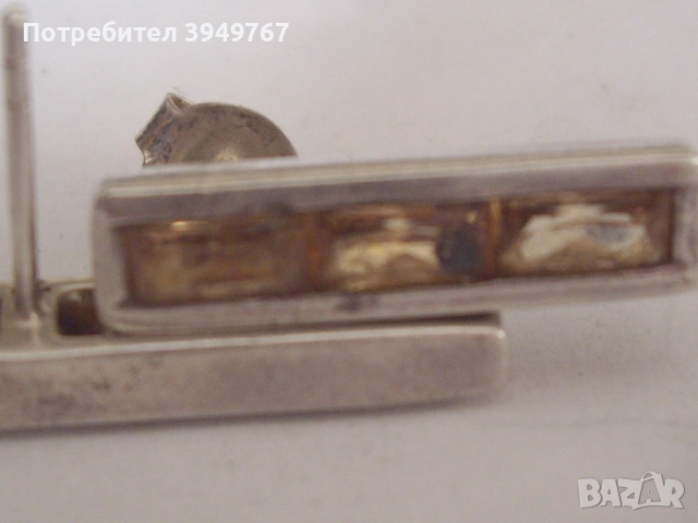 Стари сребърни обеци., снимка 3 - Обеци - 51640857