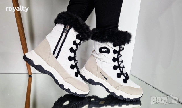 Nike Топли Спортни Дамски Апрески С Вата, снимка 4 - Дамски апрески - 52428989