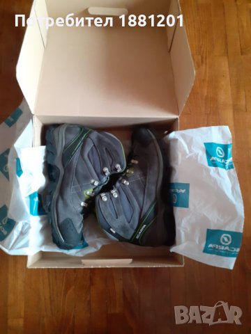 Туристически обувки Scarpa 44 номер за трекинг, снимка 10 - Спортни обувки - 39870008