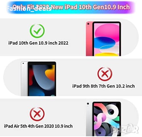 Нов Мек силиконов защитен калъф таблет iPad 10-то поколение 10,9 инча, снимка 7 - Друга електроника - 41432071