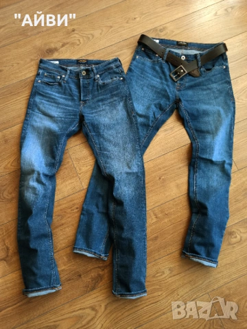 JACK & JONES мъжки еластични дънки, снимка 13 - Дънки - 53308039