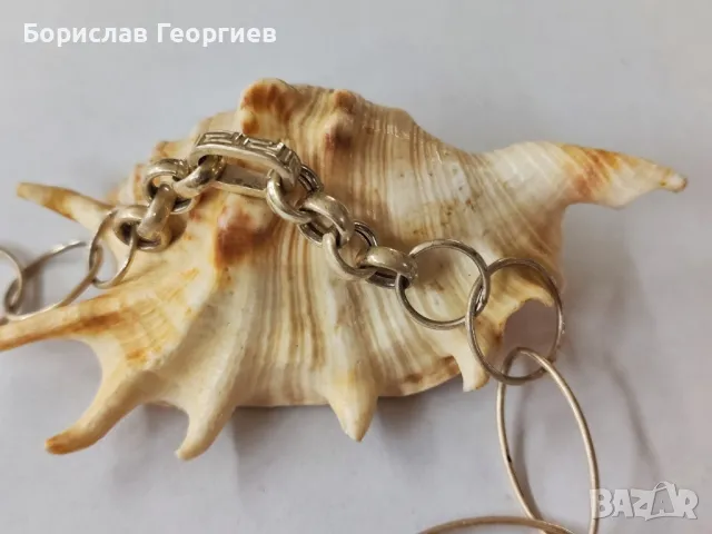 Сребърна гривна 925, снимка 3 - Гривни - 47519927