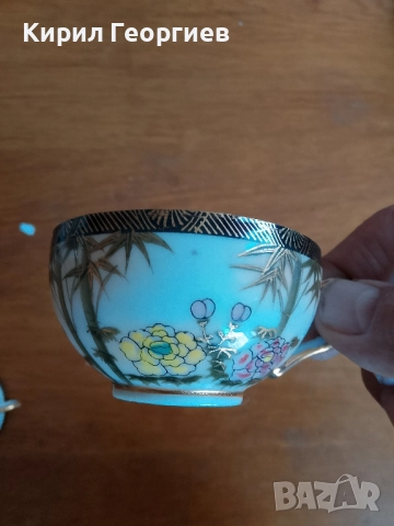 Две чаши за кафе от фин Китайски костен порцелан