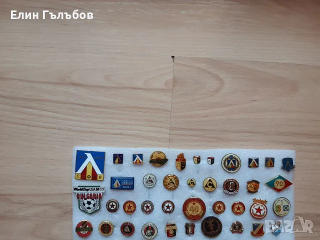 Колекционерски футболни значки, снимка 2 - Фен артикули - 51795934