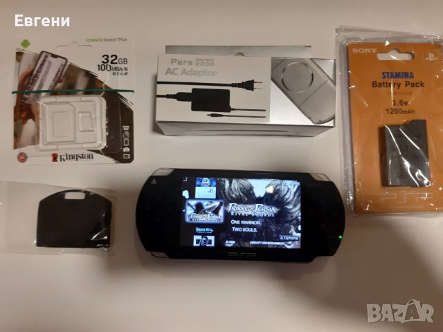 Хакната ПСП PSP Конзола PSP 32 гб мемори карта и 100 игри, снимка 4 - PlayStation конзоли - 39256513