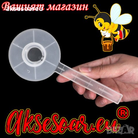PVC Автоматична поилка хранилка за хранене и поене на пчели в кошер за вода и лекарствен сироп за пч, снимка 9 - За пчели - 41619068