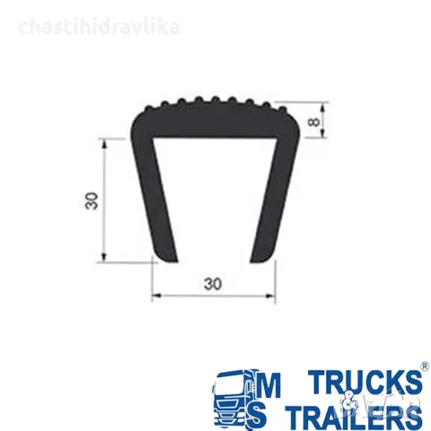 PVC защита за капак или борд 54094100, снимка 2 - Части - 48319994