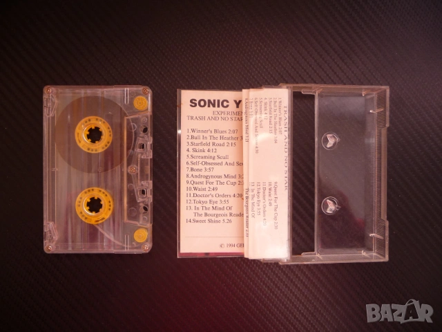Sonic Youth Experemental jet set trash and no star рок нойз касетка касетофонче музичка за душата, снимка 2 - Аудио касети - 53066967