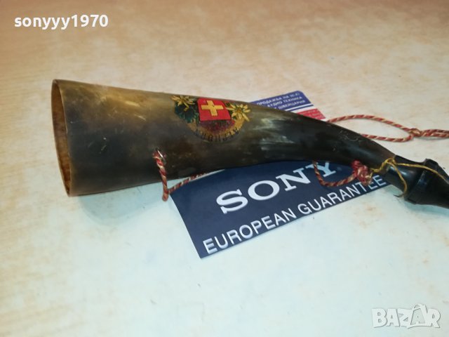 SWISS-РОГ ЗА КОЛЕКЦИЯ ДЕКОР СВИРКА 1708231500, снимка 11 - Антикварни и старинни предмети - 41884708