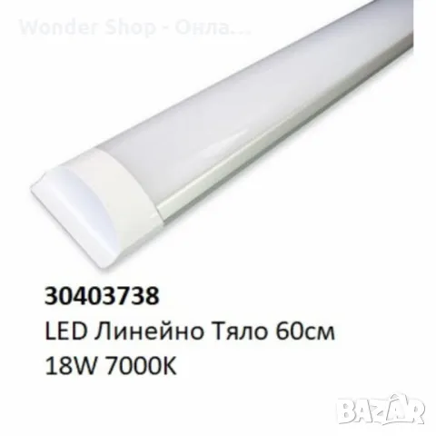 💡 LED линейно тяло за повърхностен монтаж – 18W/36W, 7000K – Ефективно и икономично осветление 💡, снимка 5 - Лед осветление - 48934038
