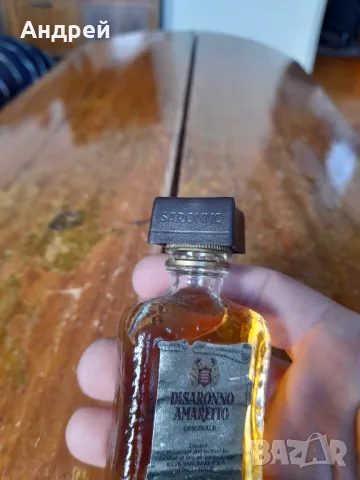 Стара бутилка Disaronno Amaretto, снимка 3 - Други ценни предмети - 50100091