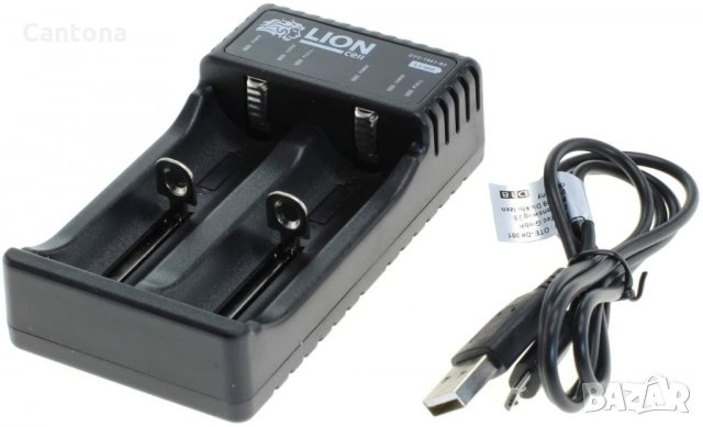 USB интелигентно зарядно за 2 броя акумулаторни батерии Li-ion, снимка 3 - Друга електроника - 33881810