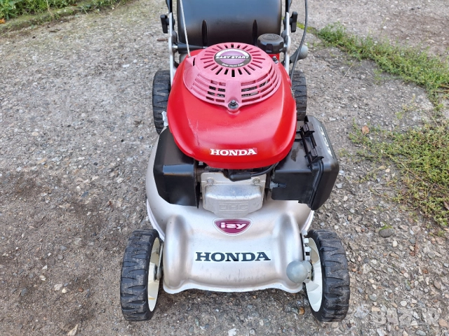 Косачка Honda Izy 4.5к.с. без ход 46см  мулчираща с кош, снимка 11 - Градинска техника - 52245729