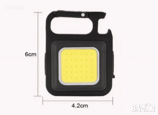 Къмпинг ключодържател с лед лампа и отварачка 3 в 1, снимка 6 - Други стоки за дома - 52855408