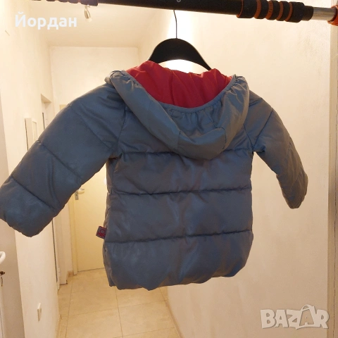 Детско яке за момиче сиво и розово, за 2-3 год, снимка 3 - Детски якета и елеци - 53133154